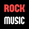 Rock music radio icon