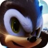 Blue Hedgehog Dash Run 3D v2 icon