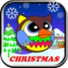 Angry Owl Christmas icon