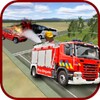 Fire Fighter Emergency Truck 아이콘