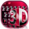 Classic 3d Red Keyboard Theme icon