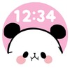 Digital Clock Mochimochi Panda icon