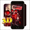 3D Red Gothic Blood Skull Laun icon