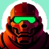 Doomsday pixel shooter 3d icon
