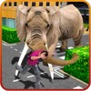 3D Wild Elephant - City Rampage icon