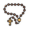 Holy Rosary on the Go icon