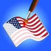 Draw The Flag: Geo Coloring icon