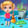 Dirt cleaning games for girls icon