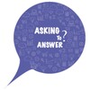 ASKING TO ANSWER icon