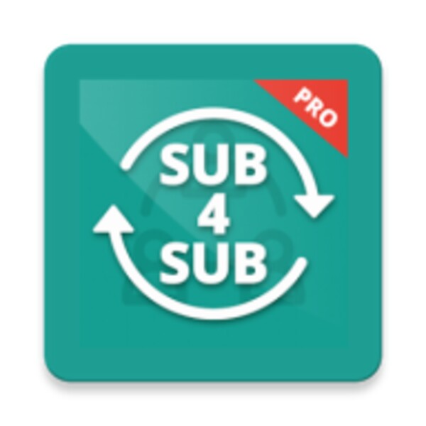 Sub4Sub Pro 3.6.1 لـAndroid - قم بتنزيل ملف APK الموثوق من Uptodown