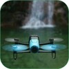 Waterfall by Drone Video LWP icon
