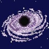 black hole space icon