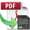 PDF to Text आइकन