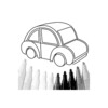 Pictogramă Car coloring games - Color car