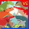 أيقونة T-Rex Fights Dinosaurs