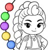 Icono de Princess Coloring Book