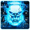 Fire 3d Skull Keyboard Theme icon