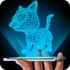 Hologram 3D Cat Simulator icon