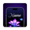 Icono de Name wallpaper maker in style