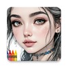 Icono de free coloring games: Coloring Book
