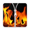 Fire Zipper Lock Screen 2019 icon