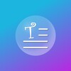Pictogramă Teleprompter: Floating Notes