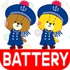 Battery widget TINY TWIN BEARS icon