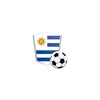 Icono de Futbol de Uruguay