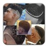 Black Men Line Hairstyle icon