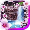 Sakura Waterfall live wallpaper icon