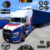 American Truck Driving Trailer icon