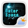 أيقونة Widget Outer Space Style GO Weather EX