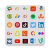 Social media browser icon