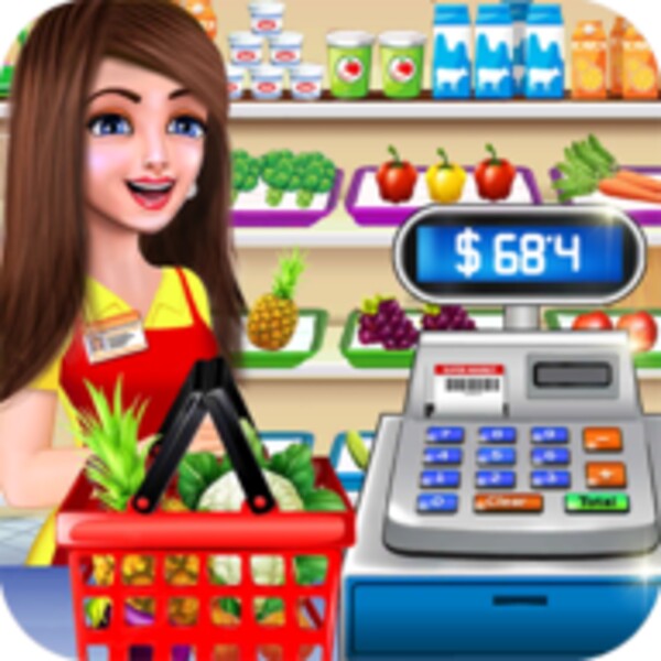 Supermarket Shopping cash register cashier games for Android - Download ...