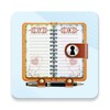 Diary with Lock Password icon