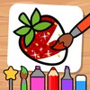 Coloring book games for kids आइकन