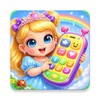 Icono de cute princess baby phone game