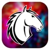 Horses training icon