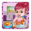 Little Girl Wash Kitchen Dishes icon