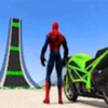 Superhero Tricky Bike Stunt simgesi