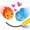 Love Balls Draw: Fire Boy Ice Girl – Cut the Rope icon