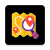 Icono de Find Me: Coordinates, Street Name