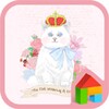 Crowned cat Dodol Theme icon