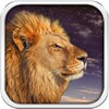 Lion sauvage Fond décran HD icon