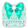 Green Diamond Bow Keyboard The simgesi