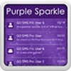 Purple Sparkle for GO SMS icon