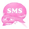 Pink Clouds Theme GO SMS Pro icon