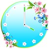 Icona di Flowers Clock Widget