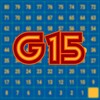 G15: Classic slide number puzzle icon
