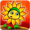 Flower Zombie War icon